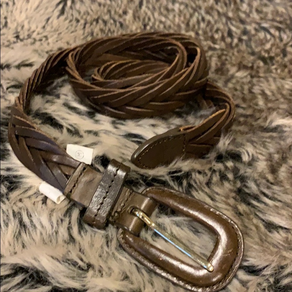 Talbots leather belt